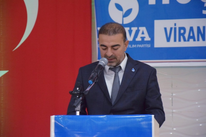 DEVA Partisi Viranşehir ilçe başkanlığı 1. Olağan İlçe Kongresini gerçekleştirdi. 