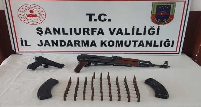 Şanlıurfa’da silah kaçakçılığı operasyonu: 1 gözaltı