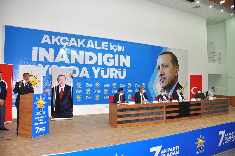 AK Parti Akçakale’de 7. olağan kongresini gerçekleştirdi